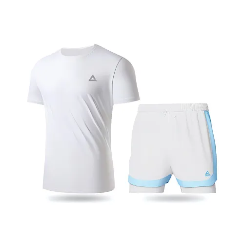 PEAK Leisure Swimwear Set Unisex White