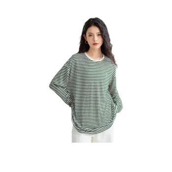 FAWENXIANGZI T Shirt Women's Green
