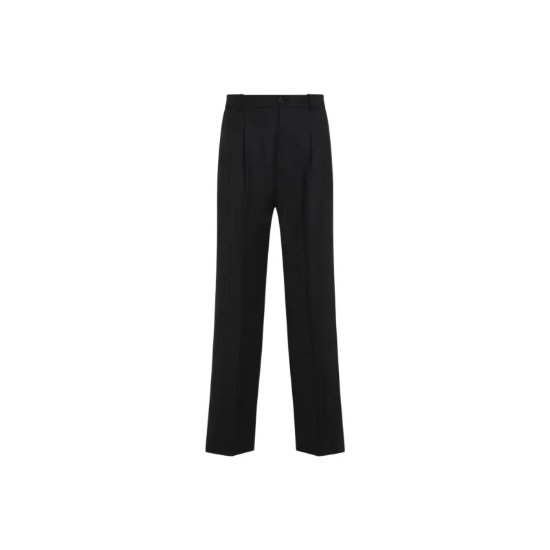 DRIES VAN NOTEN Pleated Tailored Trousers-0