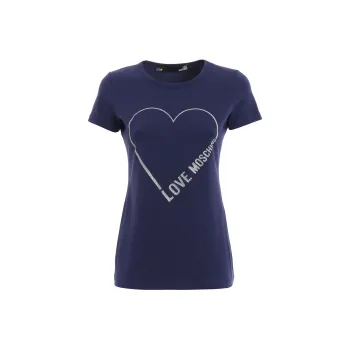 LOVE MOSCHINO T-Shirts Women's Blue