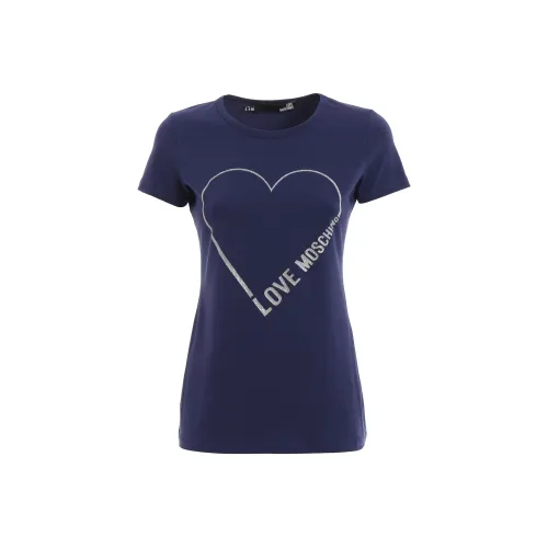LOVE MOSCHINO T-Shirts Women's Blue