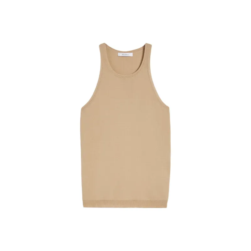 MaxMara Tank Tops Women's Sand-0