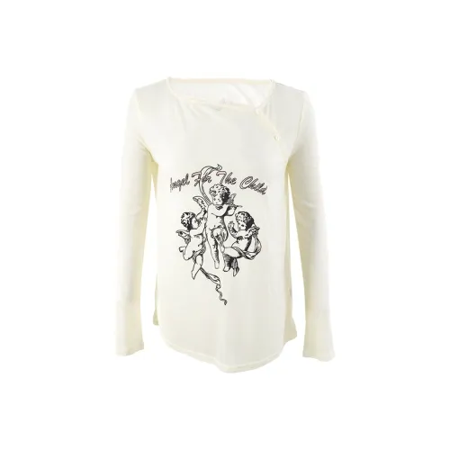 CLOUD SEASON T-Shirts Women's Ecru