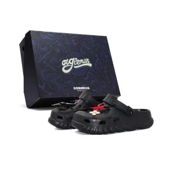 OUGLEMEN Clogs Unisex Black Box