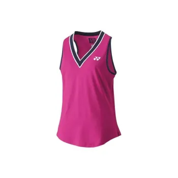YONEX Contest Series Tank Tops Women's Light Pink Red
