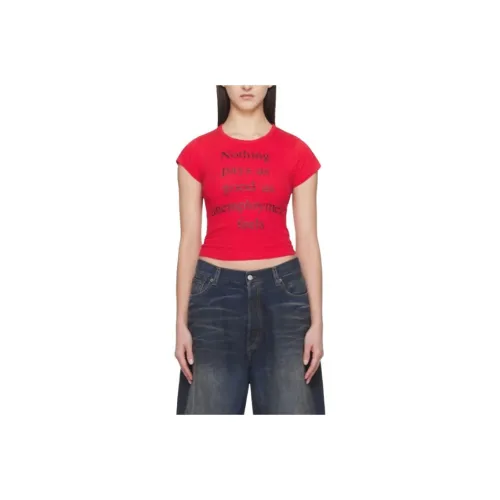 Praying T Shirts Women's Red