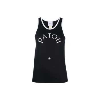 Patou Swimmer Logo Tank Top
