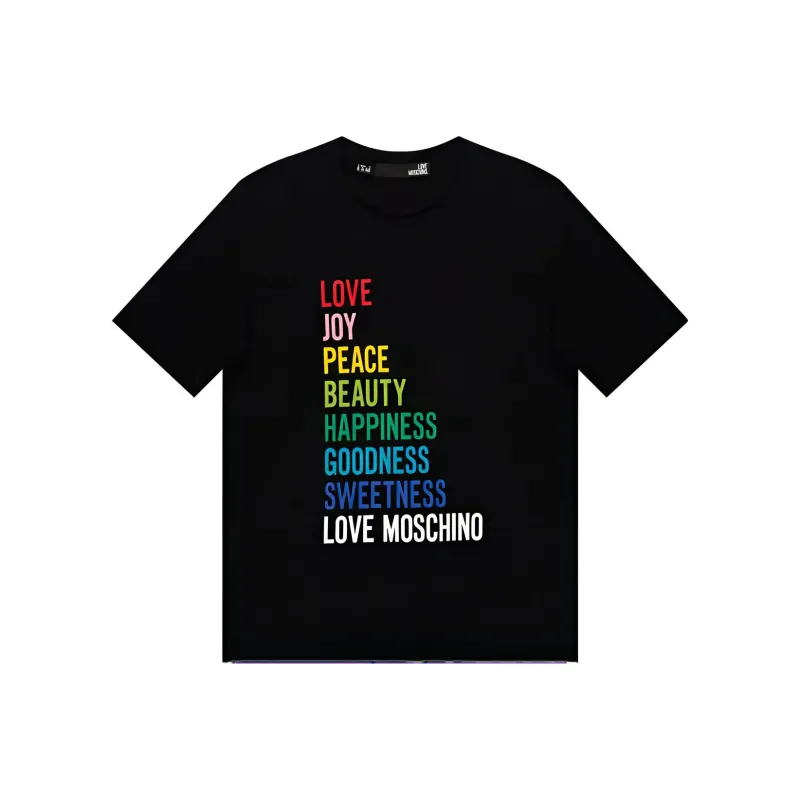LOVE MOSCHINO T Shirts Women's Black-0