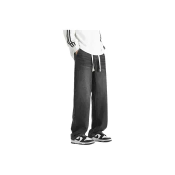 Warrior Huichao Riding The Wind Collection Casual Pants Unisex Medium Blue