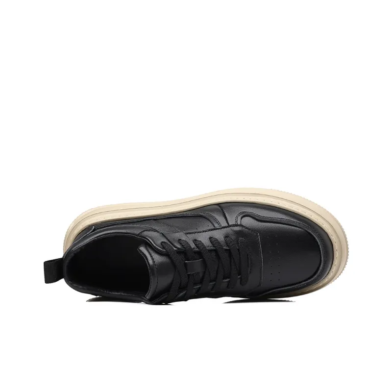 KACHILANG Slip Resistant Height Increasing Low Top Skateboard Shoes Men's-14