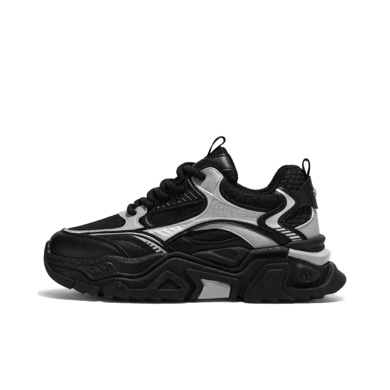 OFFER AITR Cushioning, Slip Resistant, Lightweight Low Top Chunky Sneakers Men's-0