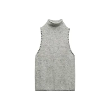 ZARA T-Shirts Women's Gray