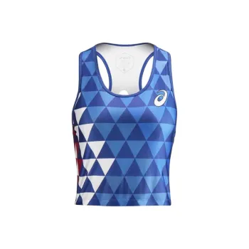 Asics Tank Tops Women's Blue