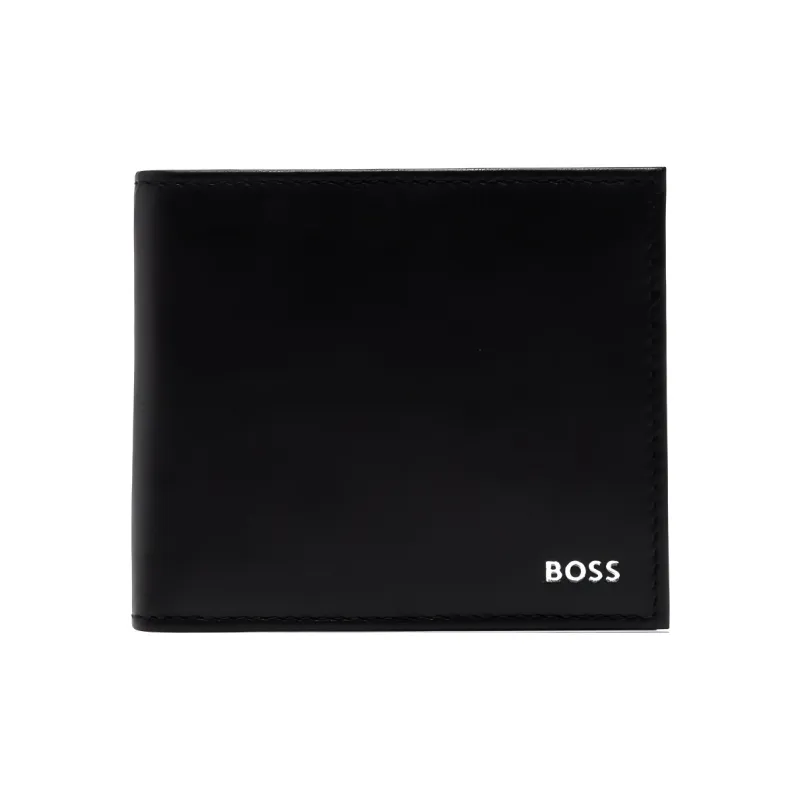BOSS Sheepskin Wallet Men's Black-0