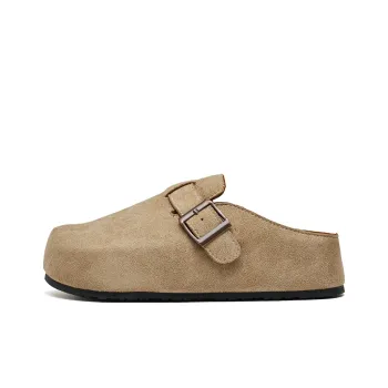 MEXICAN Rubber Sole Slip Resistant Birkenstock Closed Toe Slippers Women's