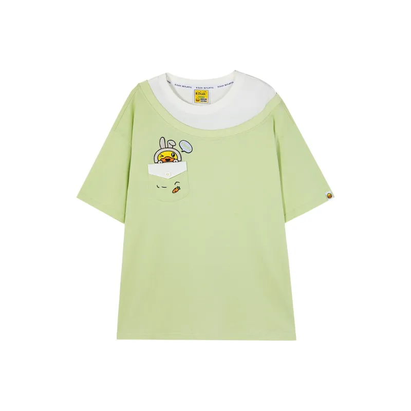 B.Duck T Shirts Women's Green-0