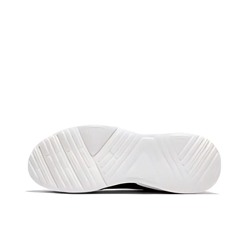 361° Life Collection Cushioning Lightweight Low Top Running Shoes Men's Black White-3
