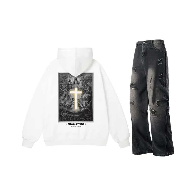 Hurley Sweatshirt Sets Unisex-7