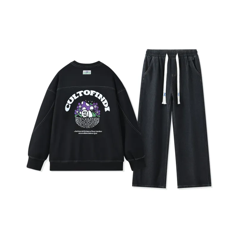 CULT OF INDIVIDUALITY Sweatshirt Sets Unisex-0