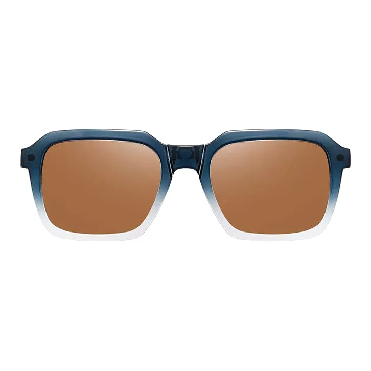 JUICE BABY TR/Memory Plastic Metal Square Sunglasses Unisex-2