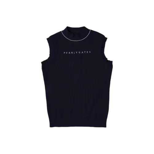 PEARLY GATES Tank Tops Women's Marine Blue