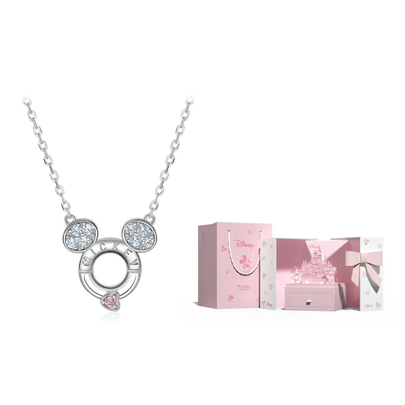 Disney 925 Sterling Silver Necklaces Women's-3