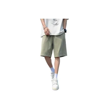 Tonlion Casual Shorts Men's Tea Green