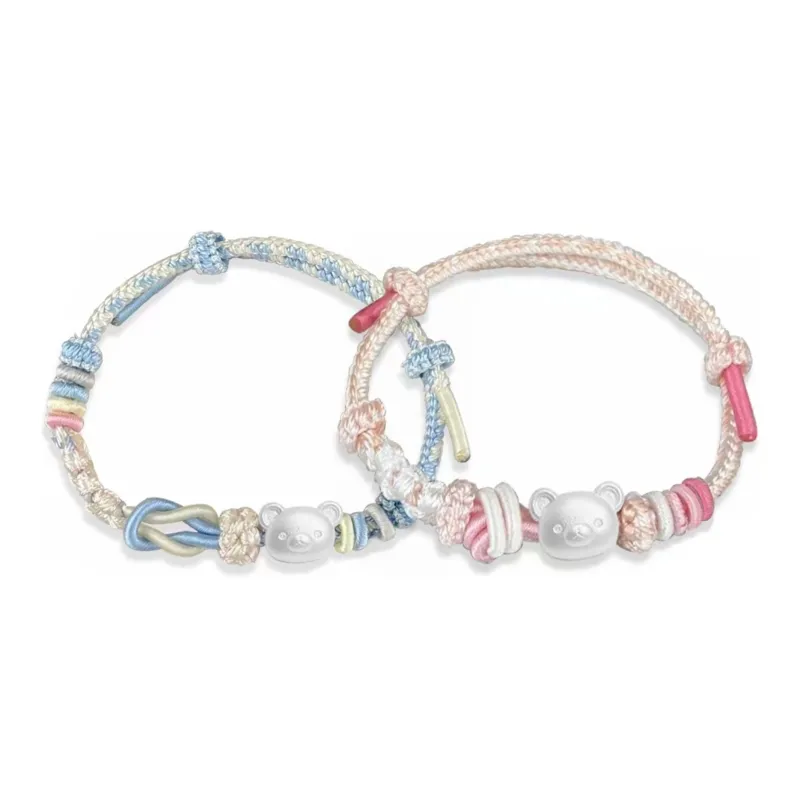 SINO GEM S999 Fine Silver Bracelets Unisex-16
