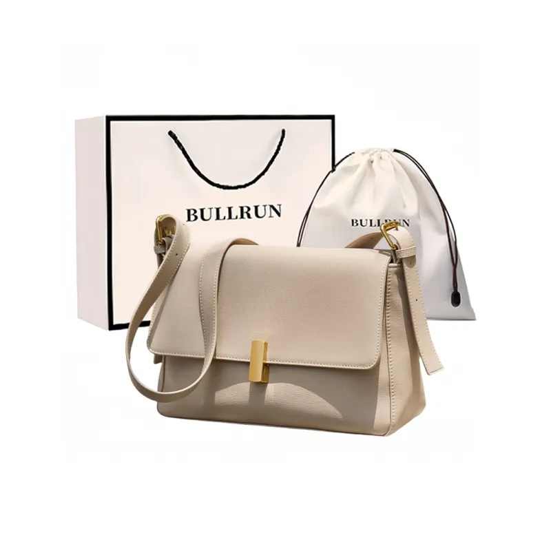 Bullrun Synthetic Leather With Cow Leather Crossbody Bag, Shoulder Bag Women's Multicolor-5