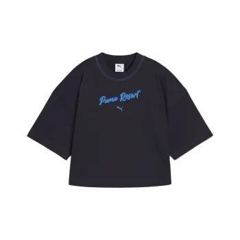 PUMA Playera Oversize Premium Essentials Para Mujer