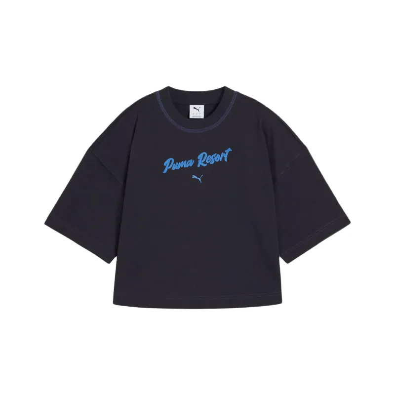 PUMA Playera Oversize Premium Essentials Para Mujer-0