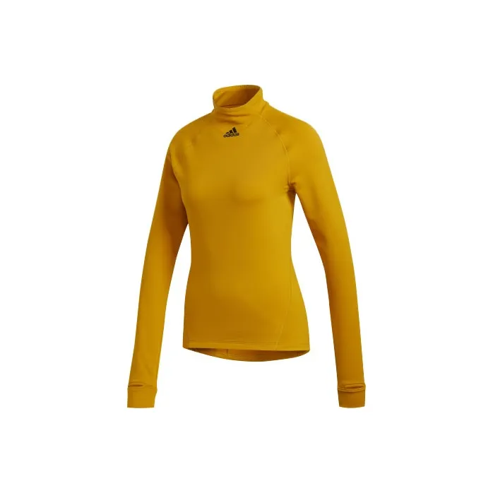 Adidas Raglan Sleeve T Shirt Women's Yellow-0