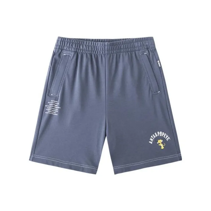 Anta x POPEYE Casual Shorts Men's Men's Gray-0