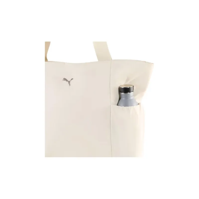PUMA Recycled Material Tote Bag, Shopping Bag, Shoulder Bag Women's Ecru-4