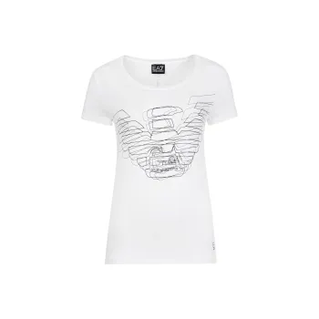 EMPORIO ARMANI SS22 Regular T Shirt Women's White