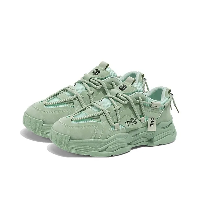 Yi Jiabao Abrasion Resistant Breathable Low Top Chunky Sneakers Men's-8