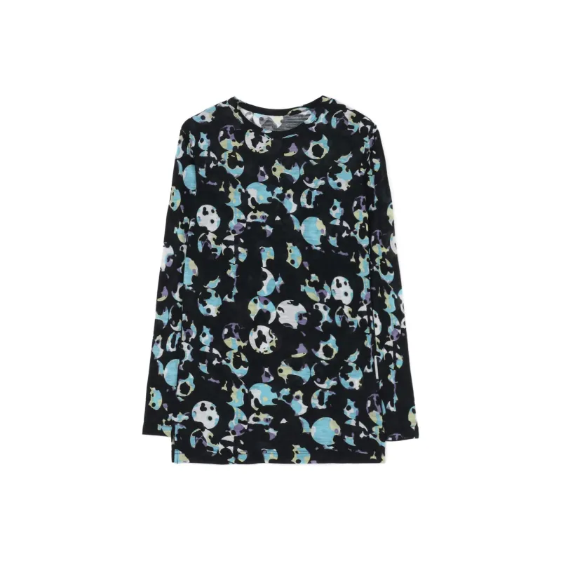 Yohji Yamamoto T Shirt Women's Marine-0