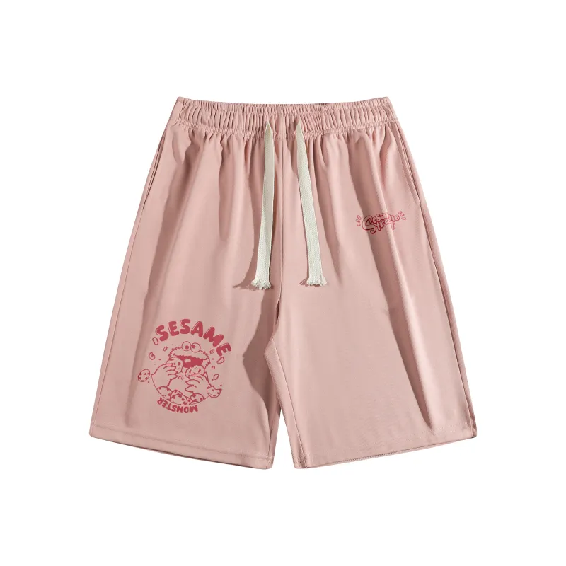 SESAME STREET Casual Shorts Unisex-20