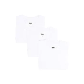 MM6 Maison Margiela Three Pack Jersey T Shirt
