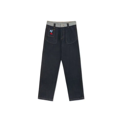 MIND ERROR Jeans Unisex Dark Blue