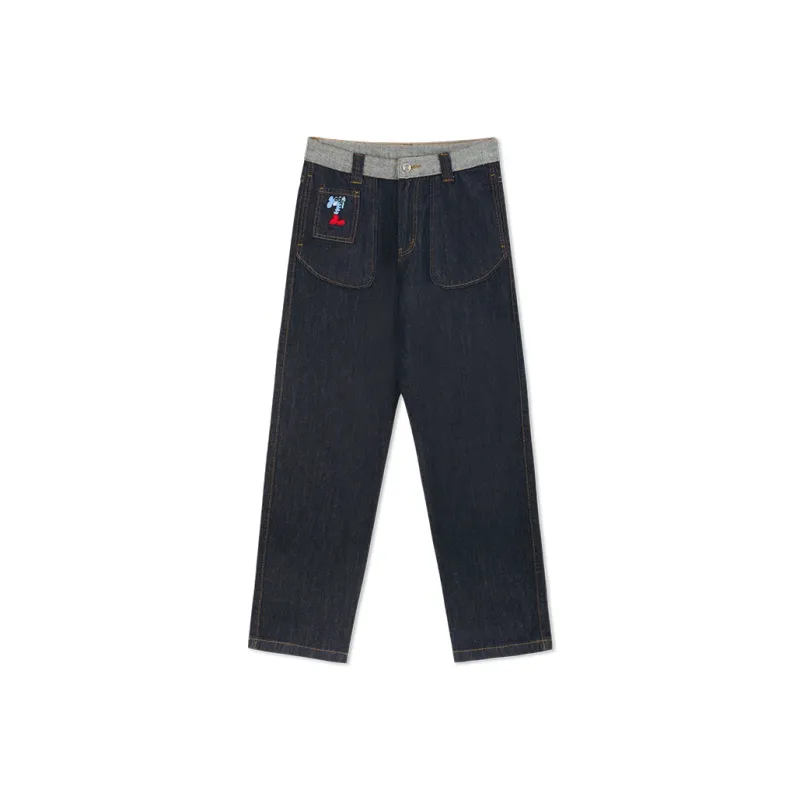 MIND ERROR Jeans Unisex Dark Blue-0
