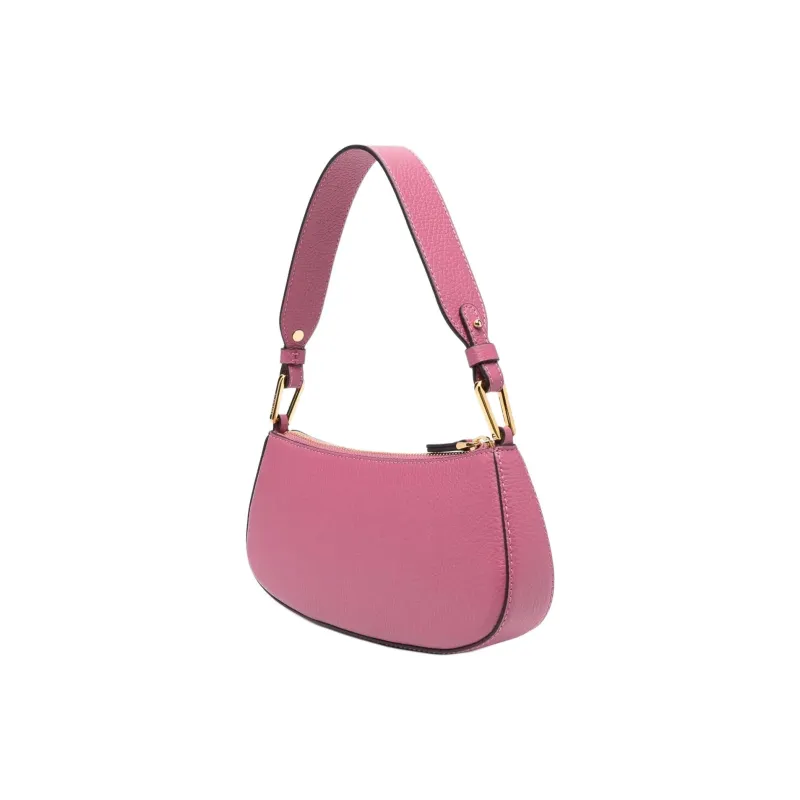COCCINELLE Calfskin Crossbody Handbag, Shoulder Bag Mini Women's Fuchsia-1