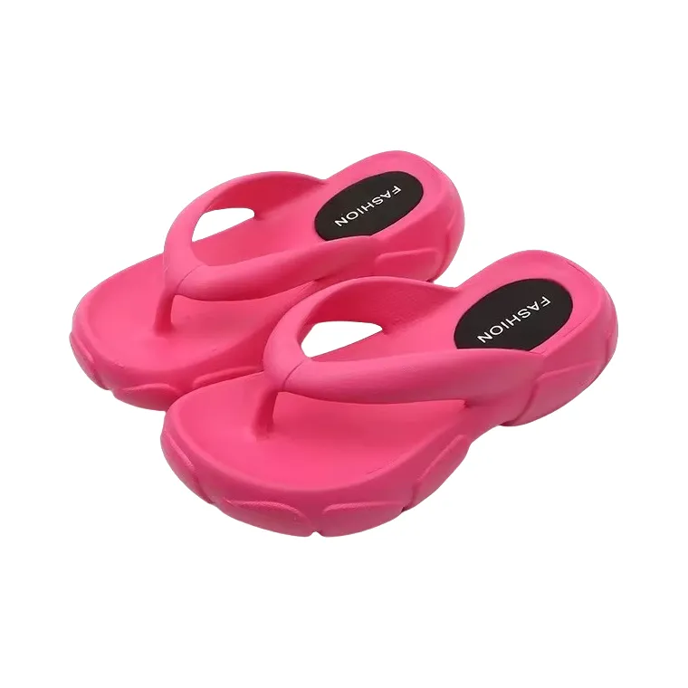 Meter EVA Platform Flip Flops With Bathroom Slip Resistant Soft Sole Slippers-4