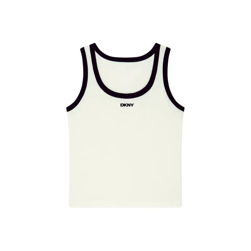 DKNY Tank Top Women's Black White-0