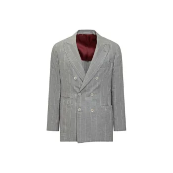 Brunello Cucinelli Double Breasted Blazer