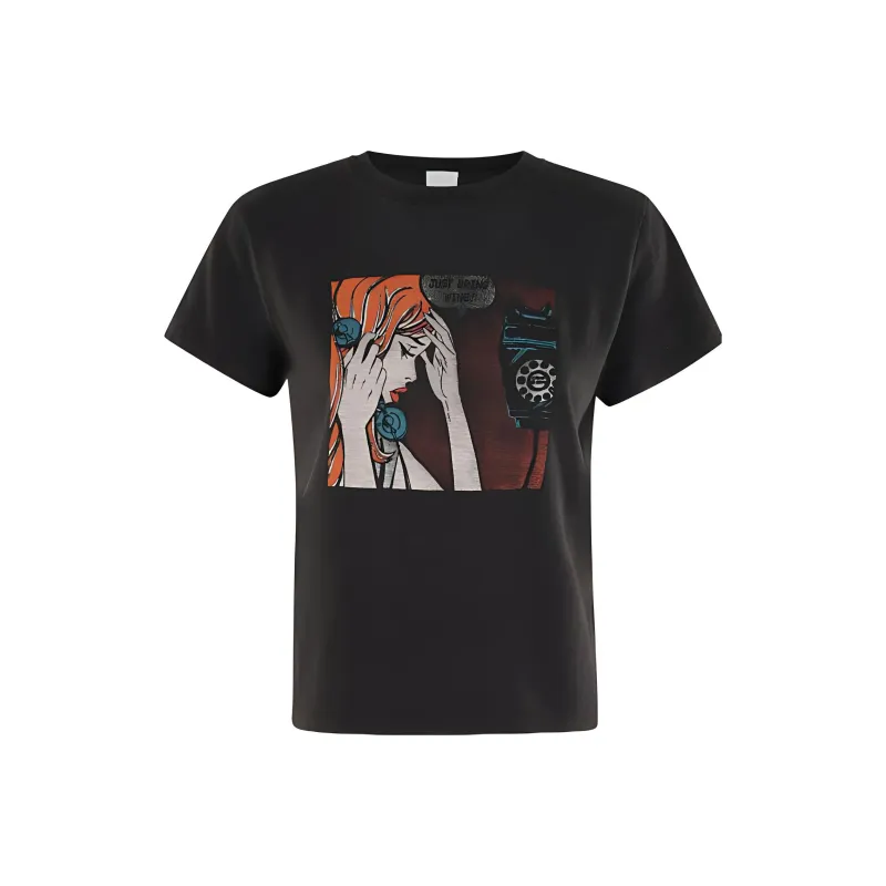 RE/DONE T-Shirts Women's Black-0
