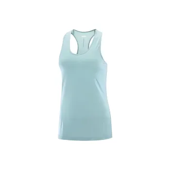 SALOMON CROSS RUN Tank Tops Women's Light Blue