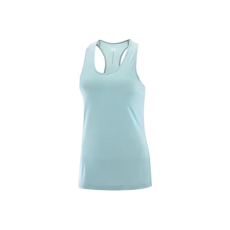 SALOMON CROSS RUN Tank Tops Women's Light Blue-0