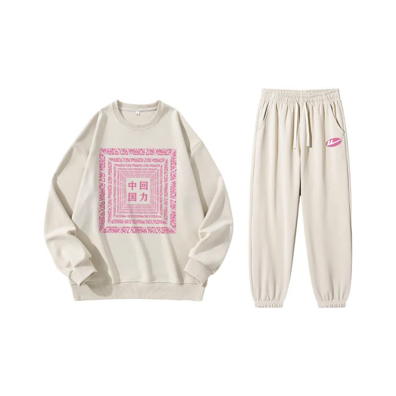 WARRIOR Sweatshirt Sets Unisex-4