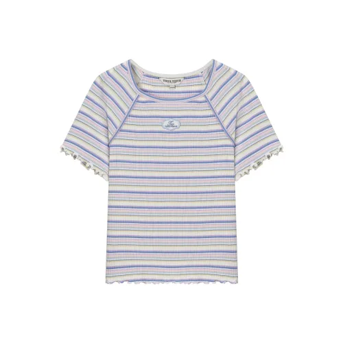 Teenie Weenie T Shirt Women's Multicolor Stripes